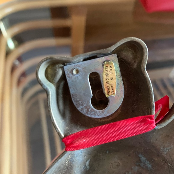 Vintage Brass Dancing Bear Wall Hook - Picture 3 of 5